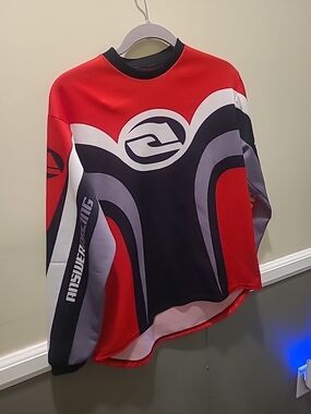 Answer Racing Youth X Large Jersey Logo Blk/red Motorcross Dirt Bike